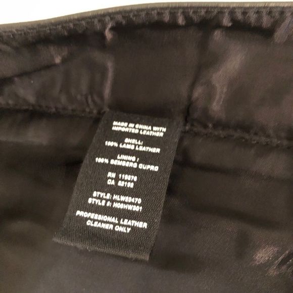 Helmut Lang leather mini skirt - Picture 7 of 14